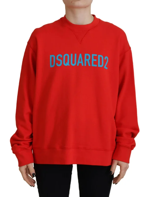 Red Cotton Printed Crew Neck Long Sleeve Sweater Hooded Sweater Collared Sweater Shawl Collar Red Cotton Printed Crew Neck Long Sleeve Sweater Hooded Sweater Collared Sweater Shawl Collar