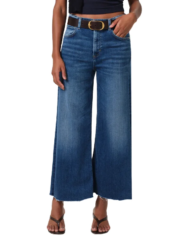 Lyra Wide Leg Crop Jean in Ambry Cozy Relaxed Fit Denim Jeans