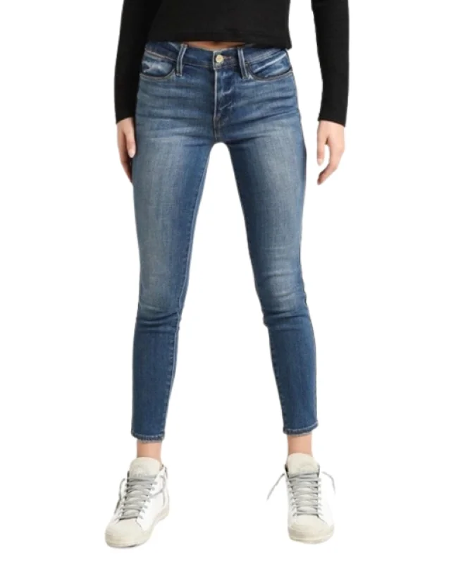 "Le High" Skinny Jean Classic Black Denim Jeans