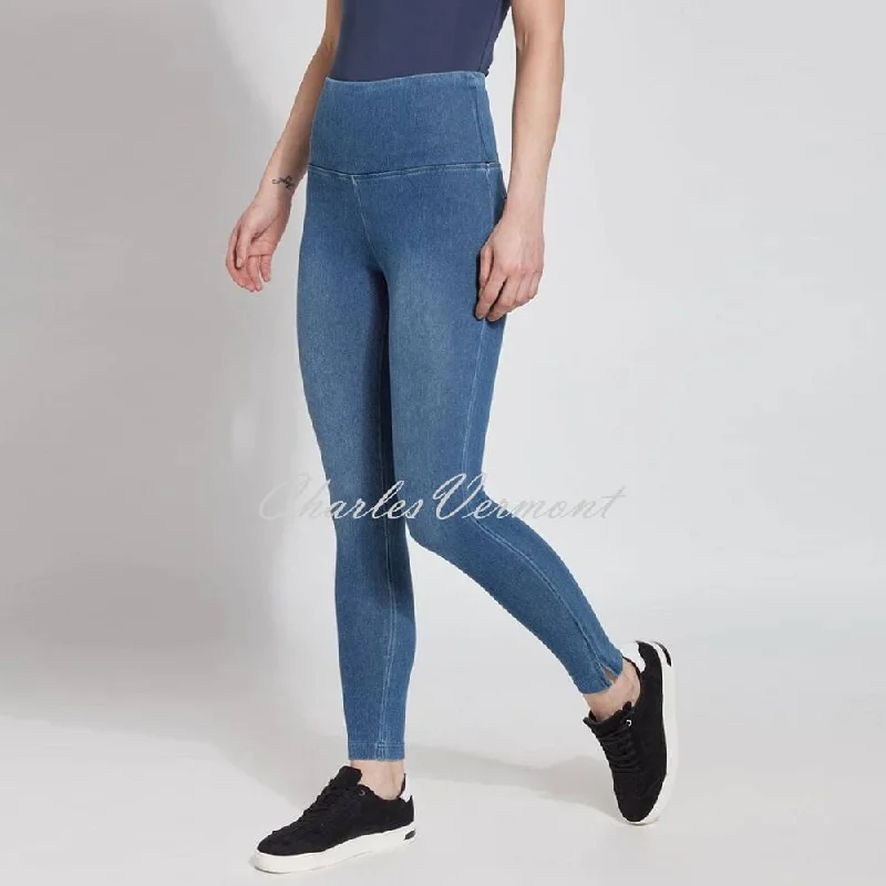 Lysse Skinny Denim Jean – Style 6174 (Mid Wash) Trendy Classic Fit Jeans