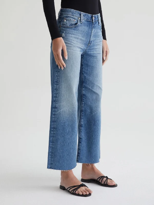 Saige Wide Crop Jean - 17 Years Wilshire Stylish High-Rise Mom Jeans