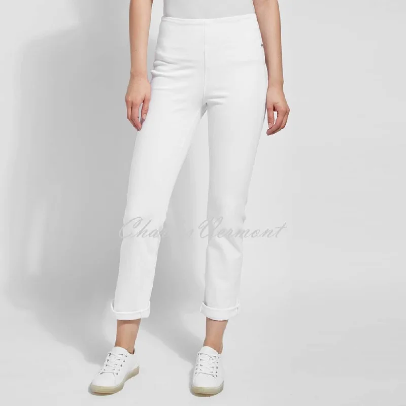 Lysse Boyfriend Denim Jean with Back Pockets – Style 1450 (White) Trendy Vintage Denim Jeans