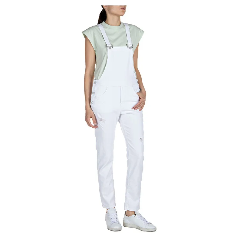 Replay W1059 8415109 Jean White Fashionable White Denim Jeans