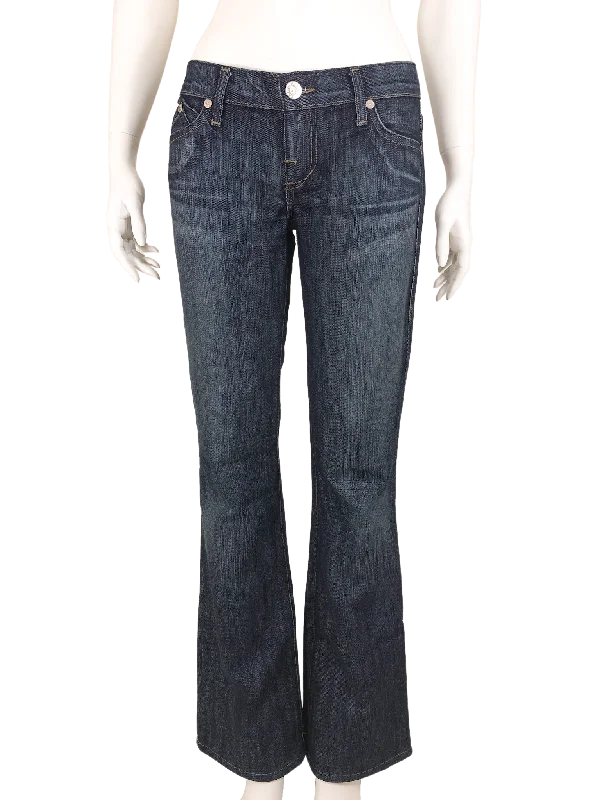 Rock & Republic, Roth Flare Jean with R&R Back Pocket, 26 (2) Trendy Bootcut High-Waisted Jeans