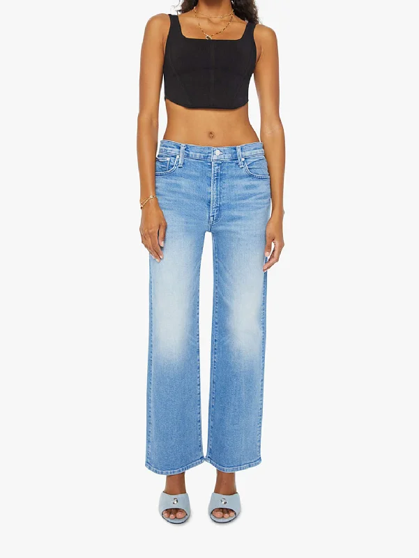 The Dodger Flood Jean - Mediterranean Muse Comfortable Ankle Jeans