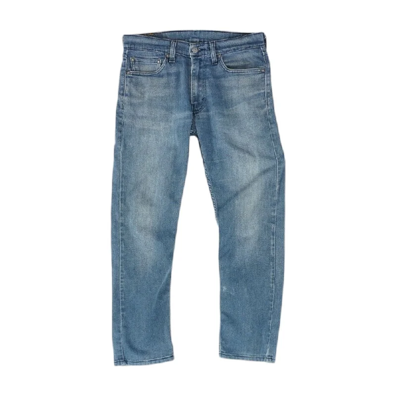 513 Solid Slim Straight Jeans Casual Straight-Leg Jeans