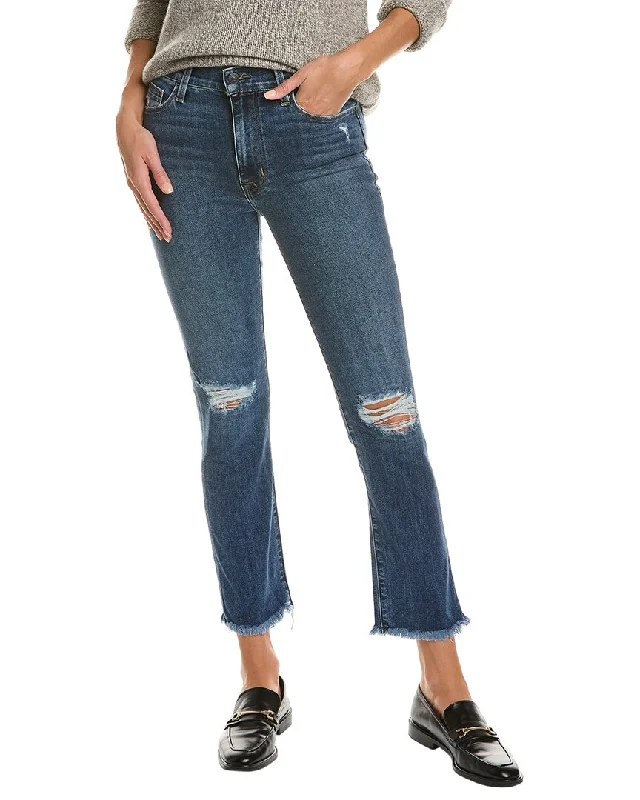 Hudson Jeans Blair High-Rise Allure Straight Crop Jean Comfortable Low-Rise Jeans