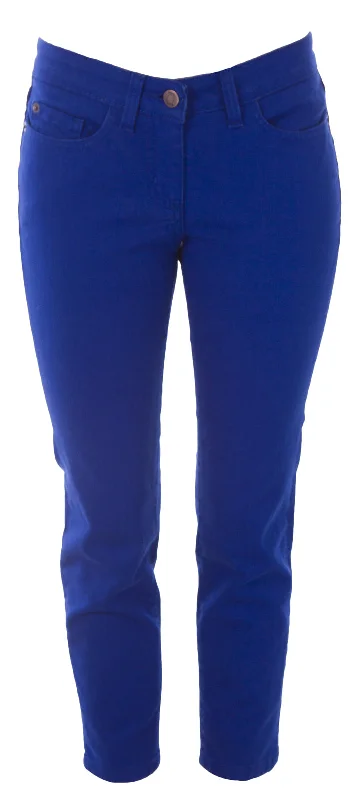 BODEN Women's Skinny Ankle Skimmer Jeans Blue Stylish Tapered Fit Jeans