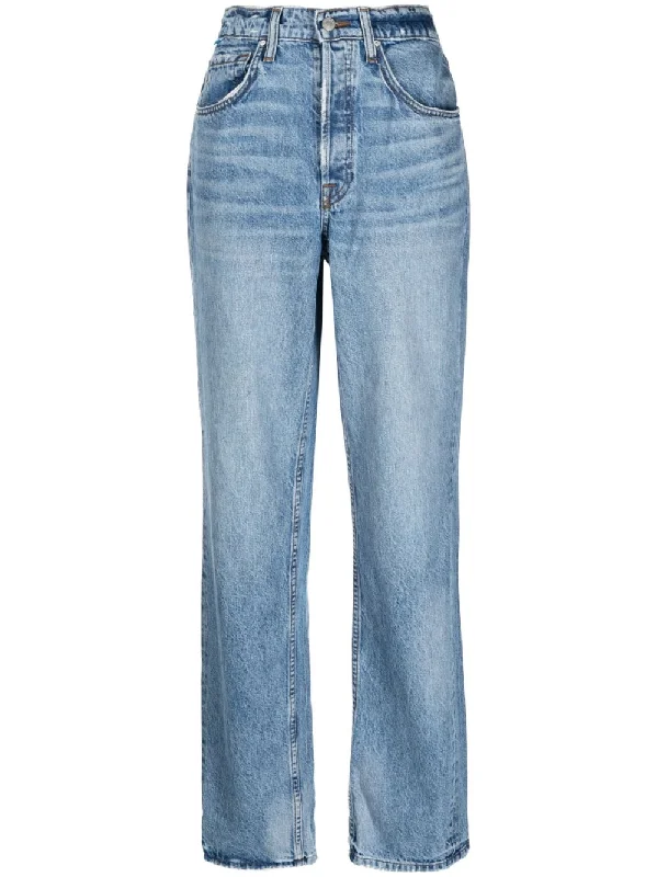 Cotton Citizen Jeans Denim Chic Rip-Detail High-Waist Jeans