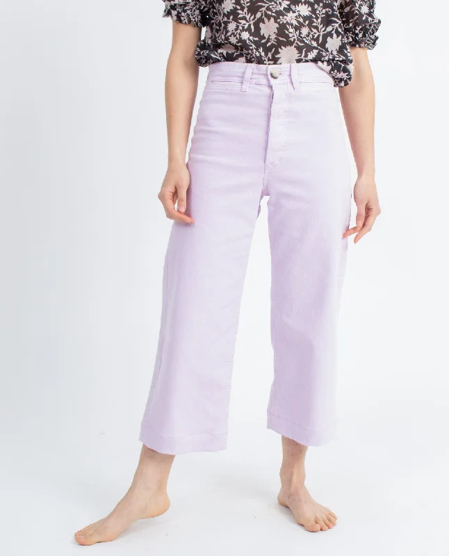 Cropped Wide Leg Jeans Stylish Bootcut Denim Jeans