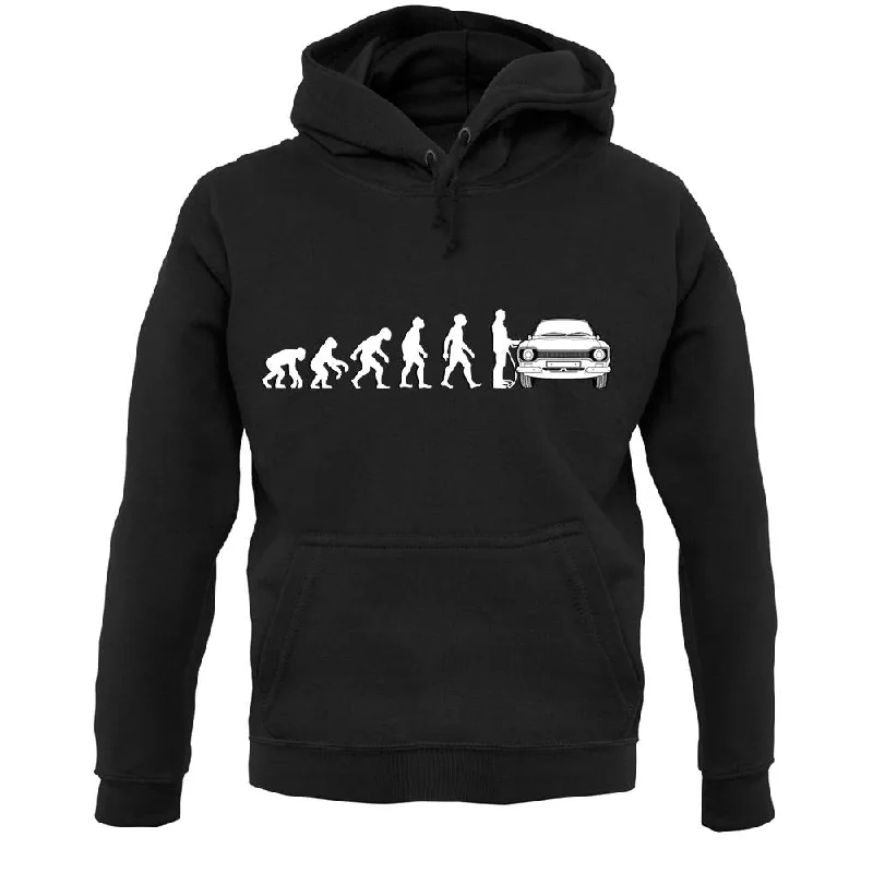 Evolution Of Man Mk1 Escort Driver Unisex Hoodie Hoodie with Pocket Utility Practical Evolution Of Man Mk1 Escort Driver Unisex Hoodie Hoodie with Pocket Utility Practical
