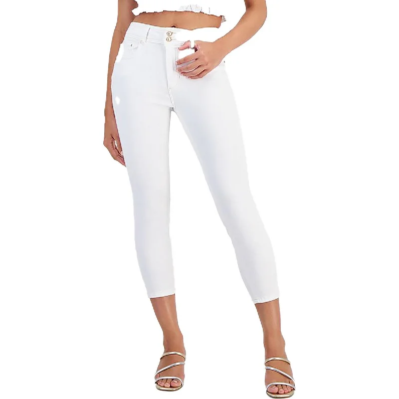 Guess Womens High Rise Shape Up Skinny Jeans Stylish High-Waisted Denim