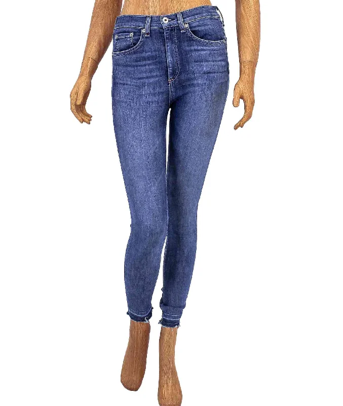 High Rise Skinny Jeans Fashionable Jeggings Style Jeans
