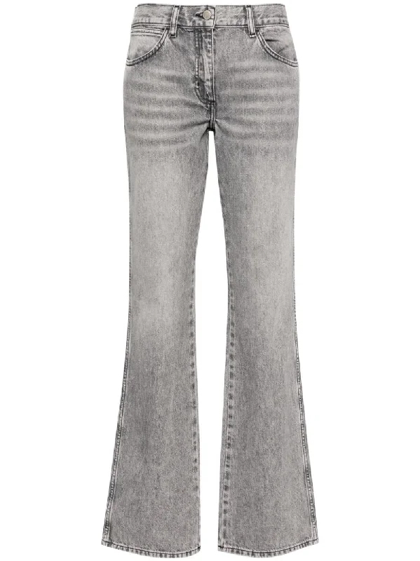 Iro Jeans Grey Chic Vintage-Inspired Denim Jeans
