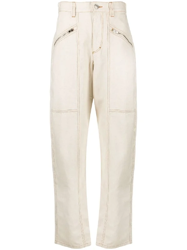 Isabel Marant Jeans Beige Casual Skinny Fit Jeans