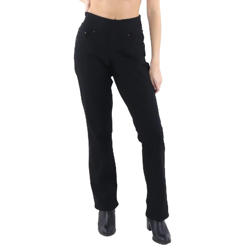 Jag Jeans Womens Petites Mid-Rise Stretch Straight Leg Jeans Comfortable Jogger Style Jeans Jag Jeans Womens Petites Mid-Rise Stretch Straight Leg Jeans Comfortable Jogger Style Jeans