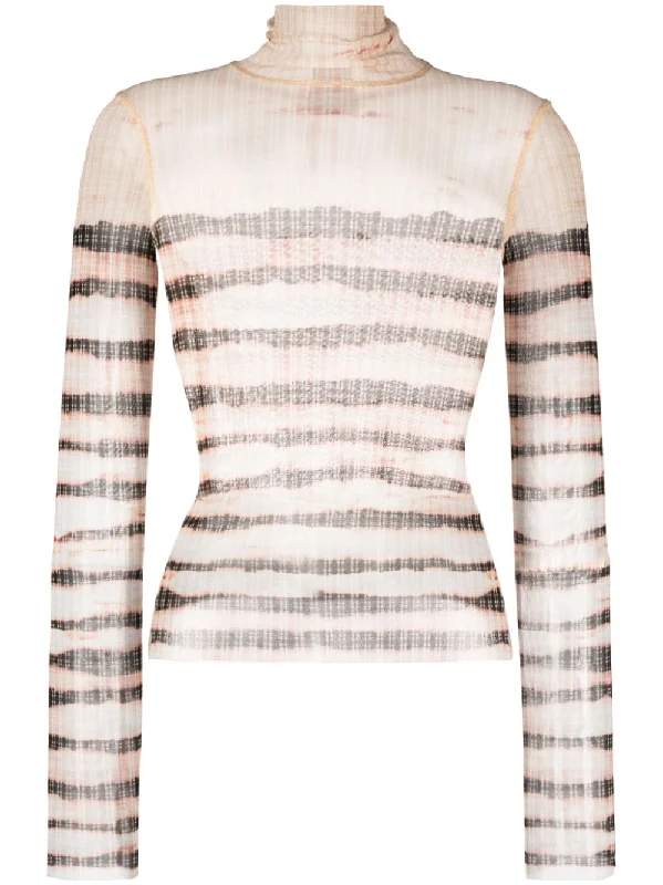 Jean Paul Gaultier X Knwls Top Beige Fashionable Bootcut Jeans