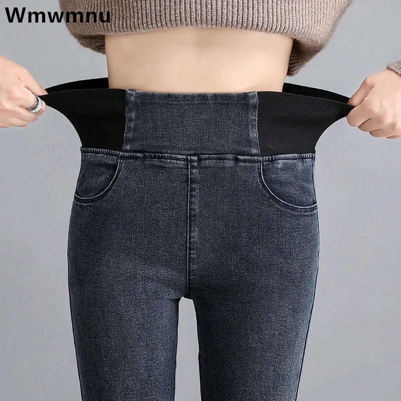 Jeans Oversize 26-38 Slim Denim Pants Women's High Waist Skinny Jean Trendy Acid Wash Skinny Jeans Jeans Oversize 26-38 Slim Denim Pants Women's High Waist Skinny Jean Trendy Acid Wash Skinny Jeans