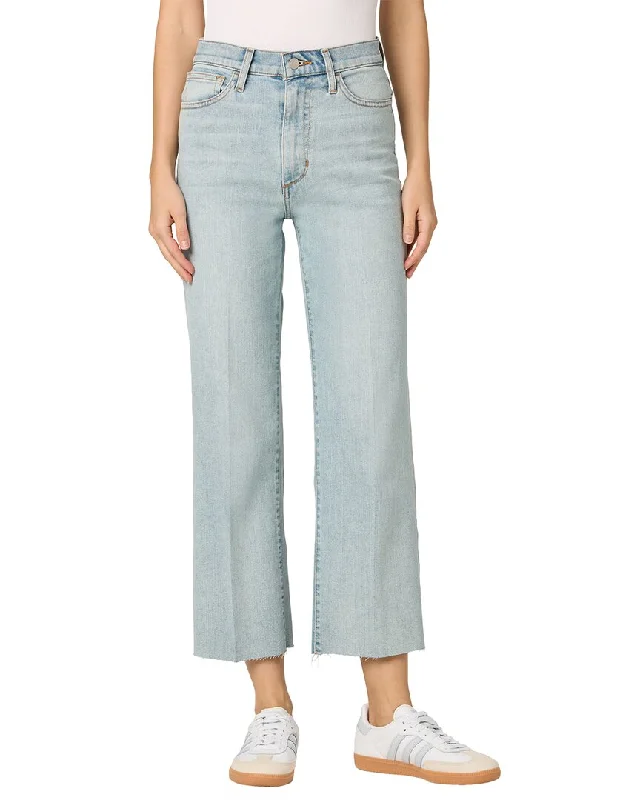 JOE'S Jeans Pandora Wide Leg Crop Jean Chic Rip-Detail High-Waist Jeans