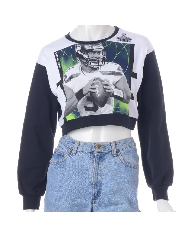 Label Caroline Cropped Sports T-shirt Front Sweatshirt Hoodie with Zipper Versatile Modern Label Caroline Cropped Sports T-shirt Front Sweatshirt Hoodie with Zipper Versatile Modern