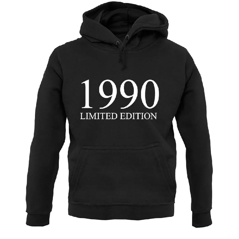 Limited Edition 1990 Unisex Hoodie Hoodie with Thumb Holes Functional Cozy