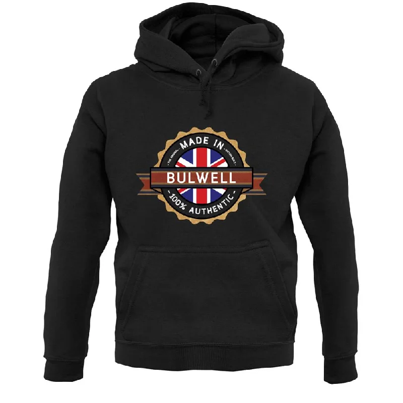 Made In Bulwell 100% Authentic Unisex Hoodie Hoodie with Batwing Sleeves Loose Dramatic