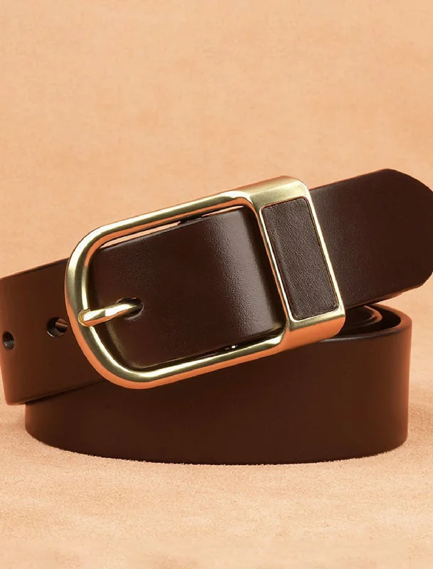 Men's Leather Casual Ratchet Belt Classic Jean Belt Black Brown Cowhide Stylish Gentleman Plain Daily Wear Stylish Tapered Fit Jeans Men's Leather Casual Ratchet Belt Classic Jean Belt Black Brown Cowhide Stylish Gentleman Plain Daily Wear Stylish Tapered Fit Jeans