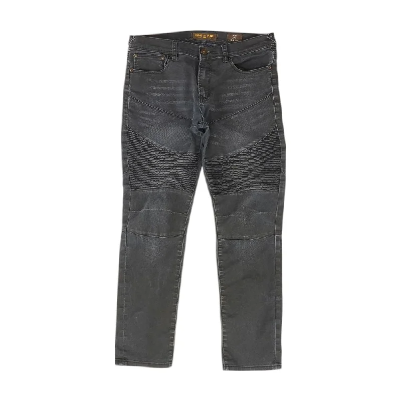 Navy Solid Slim Jeans Trendy Acid Wash Skinny Jeans