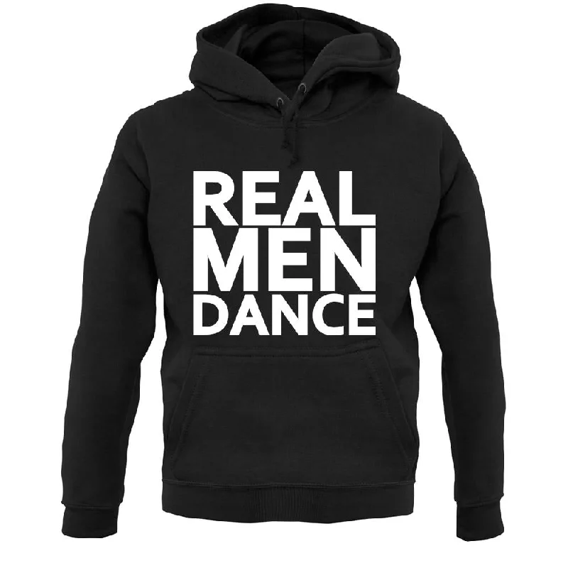Real Men Dance Unisex Hoodie Hoodie with Slim Fit Tailored Modern