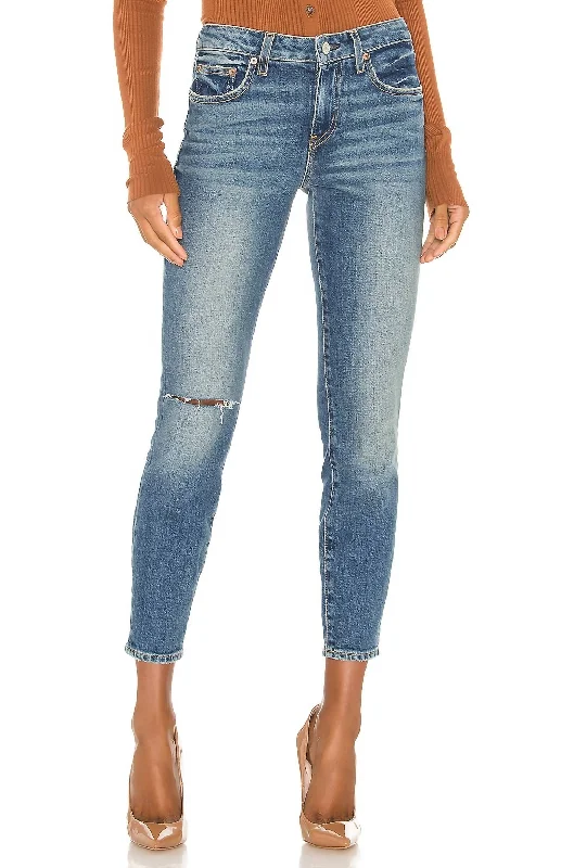 Sophie Low Rise Slim Crop Jean In Heartbreaker Stylish Plus Size Denim Jeans