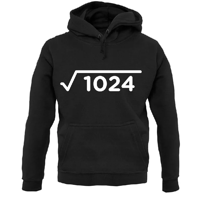 Square Root Birthday 32 Unisex Hoodie Zip Hoodie Drawstring Kangaroo Pocket