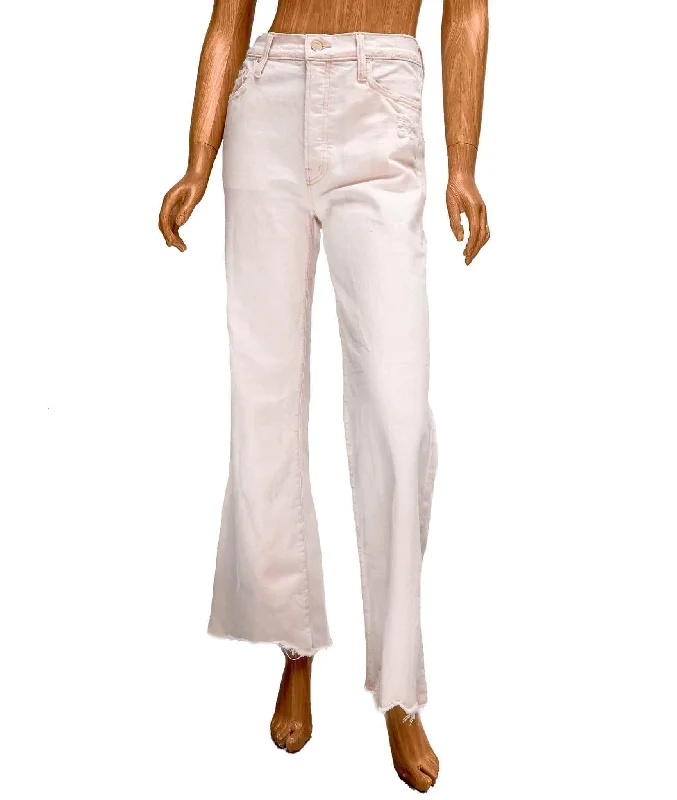 The Tomcat Roller Chew Distressed Button Up Jeans Elegant High-Waisted Flared Jeans