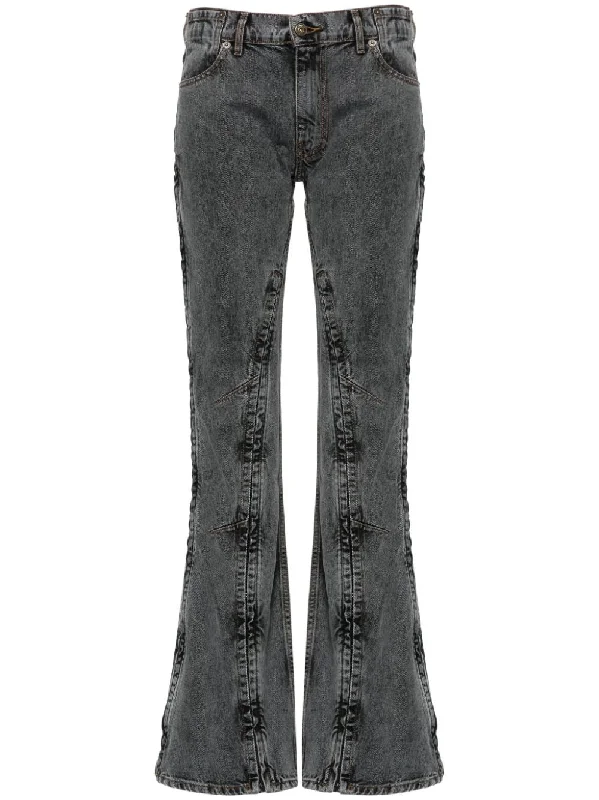 Y/project Jeans Black Comfortable Zip-Up Skinny Jeans