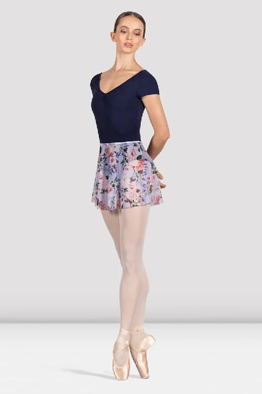 Bloch Pull-On Printed Skirt Adult R0241 denim skirt stylish