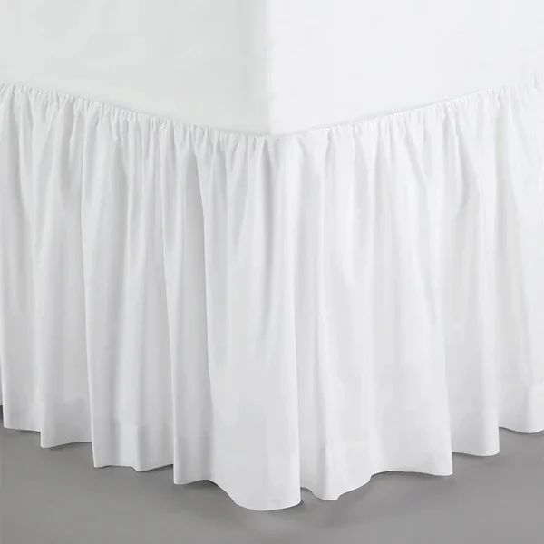 Celeste Percale Bed Skirt chiffon skirt airy