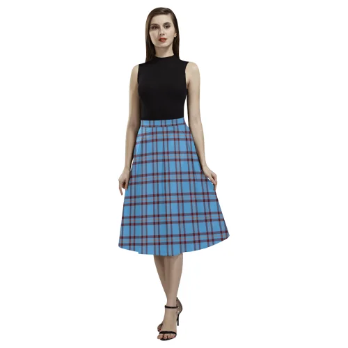 Elliot Ancient Tartan Aoede Crepe Skirt modal blend skirt