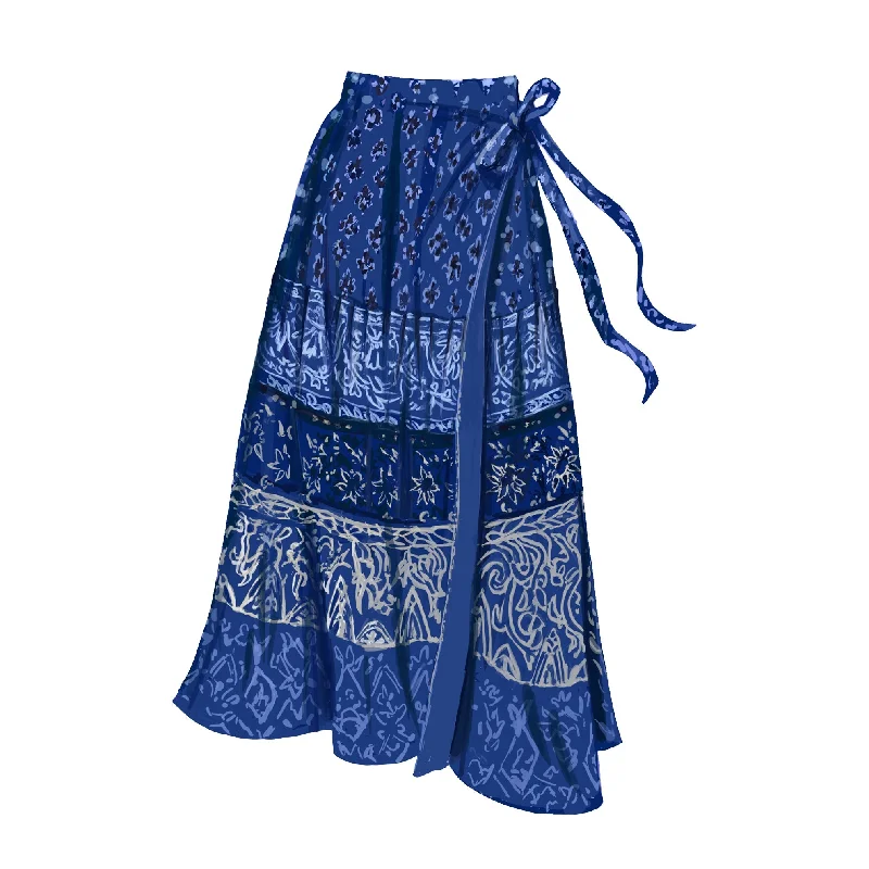 Follow the Band Wrap Skirt lace skirt intricate