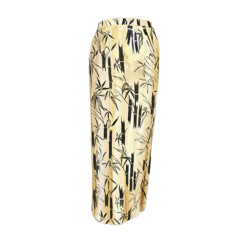 Lady Cavendish Silk Pencil Skirt boho skirt vibe