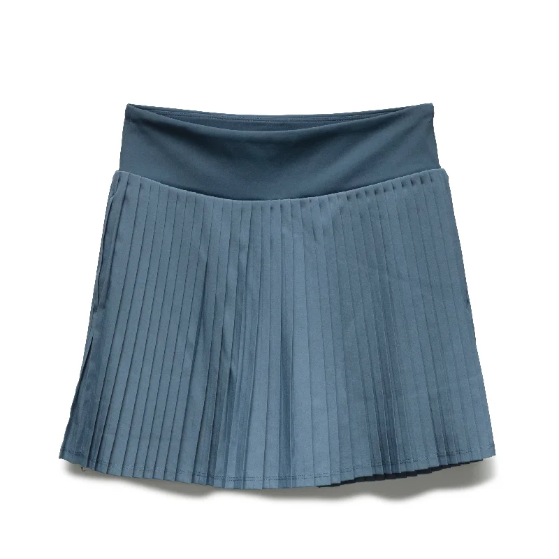 Radmor Hannah Pleated Skort - True Blue lace skirt romantic