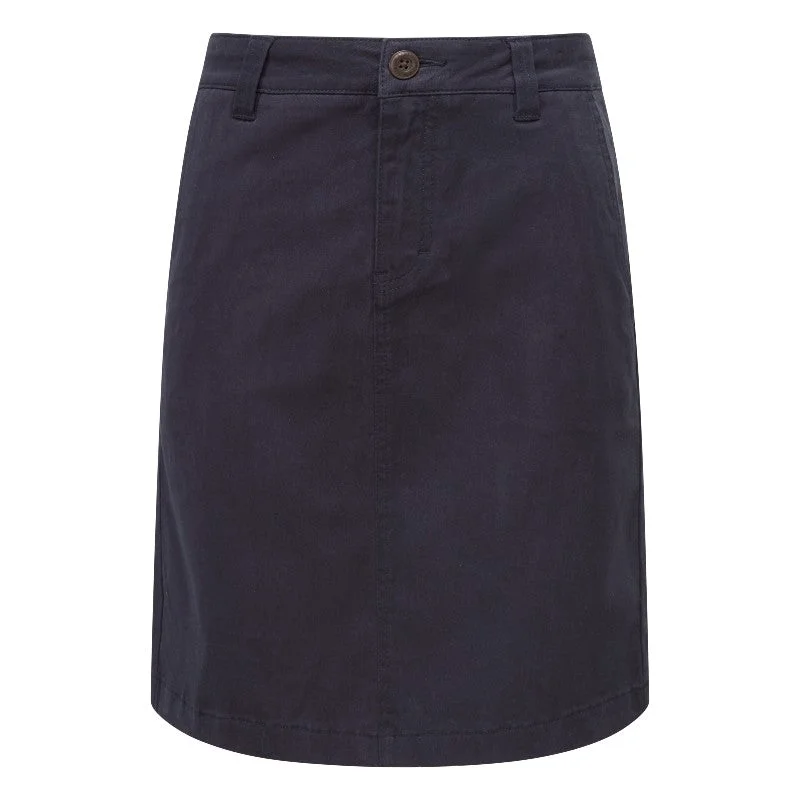 Schoffel Lily Ladies Skirt - Navy denim skirt trendy