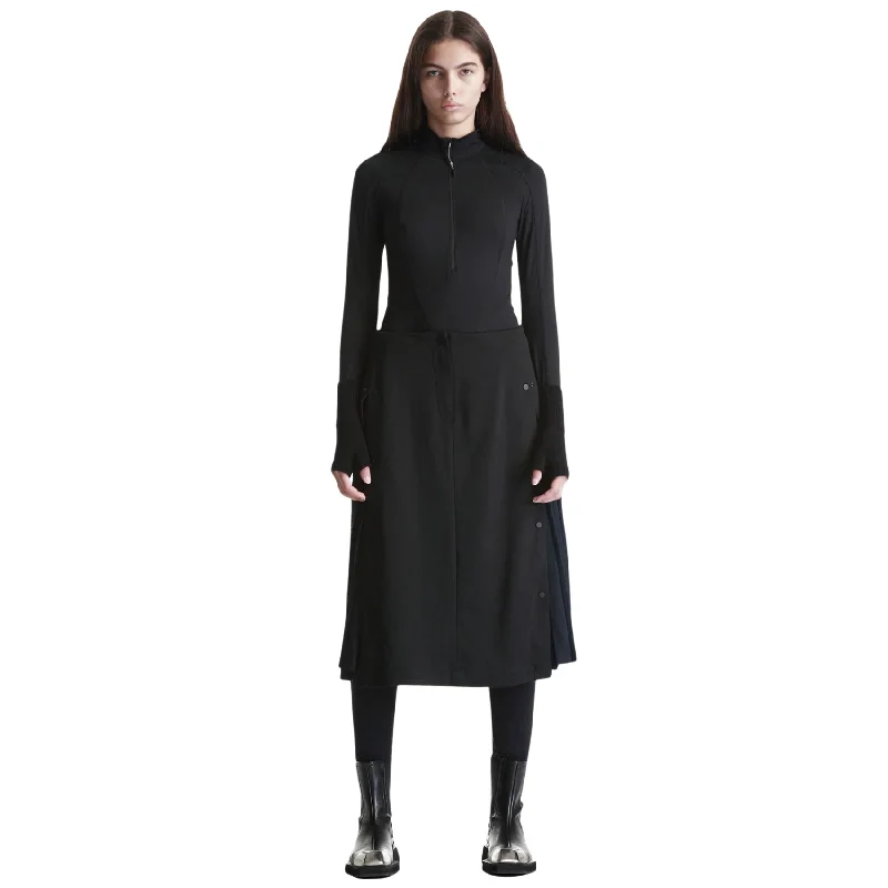 Semeru Skirt - Black denim skirt trendy